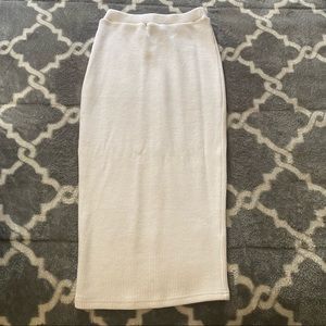 White long skirt